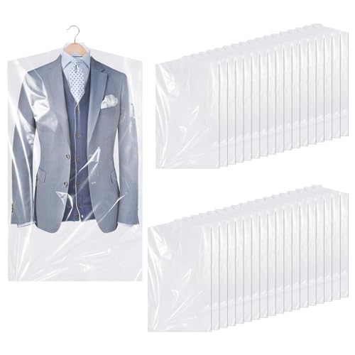 35 Pack Plastic Clothes Covers, Dry  Assorted sizes , number_of_itemss 
