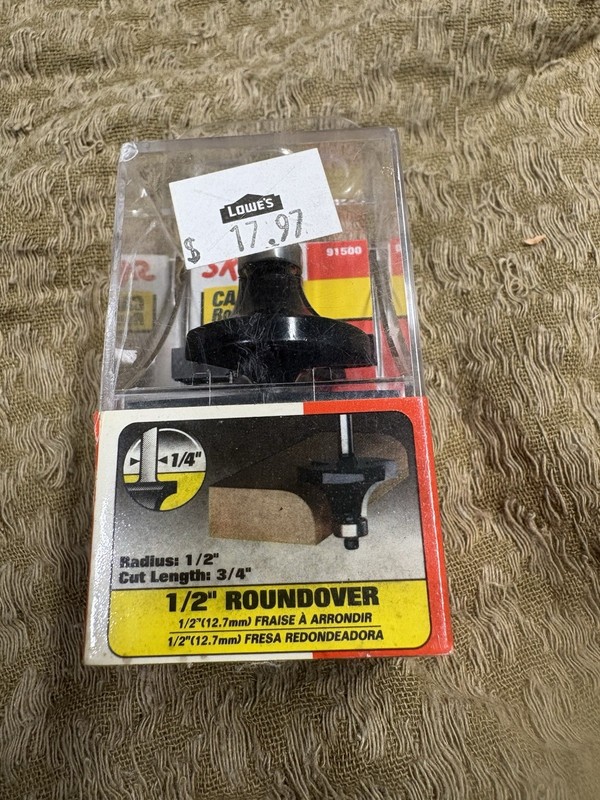1/2” Router Bit 