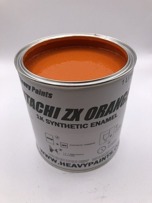 Hitachi ZX Orange Lack High Endurance Emaillack 1 Liter Dose