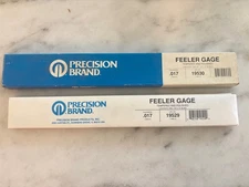 12 new PRECISION BRAND USA 19530 Feeler Gage Thickness Gauge, .017" x 1/2" x 12"