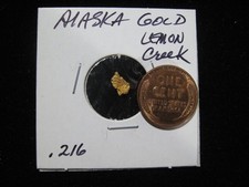 ALASKA GOLD  LEMON CREEK .216 GRAM 5758.46 per troy oz