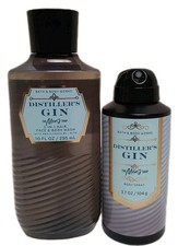 Bath Body Works Distiller's Gin Men's Body Spray Body Wash