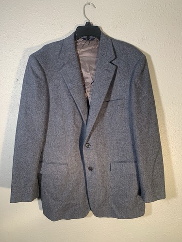 Brooks Brothers, Vintage Brooks Brothers Blazer Mens 41R Herringbone Lambswool Made in Italy