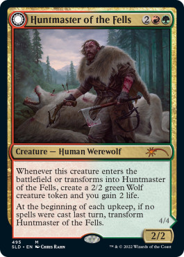 Magic MTG - Huntmaster of the Fells // Ravager of the Fells - MINT/NMINT - DE -