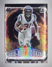 2022 Panini Donruss Optic - Red Hot Rookies Dameon Pierce #RHR-10 Holo Prizm...