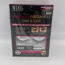 Ardell Magnetic MegaHold Liner & Lash Demi Wispies With Duo 4pack Set New Sealed