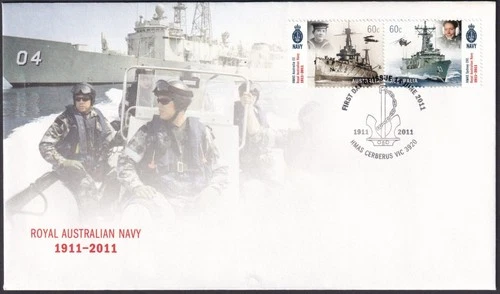 AUSTRALIA - 2011 'ROYAL AUSTRALIAN NAVY' First Day Cover [F4630]