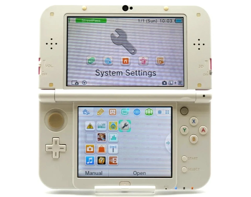 Nintendo new 3DS LL XL Region free Console Various colors Used RANK A/B ...