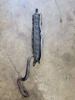 Vintage Yamaha Yamahopper Qt50 Exhaust Pipe