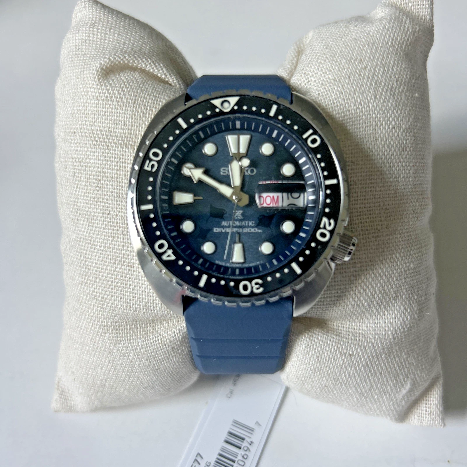Seiko Prospex King Turtle Manta Save The Ocean-45 MM Auto SS Watch-GIFT-NIB