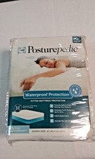 Protector Colchón Ajustado Protección Impermeable Sealy Posturepedic Queen 60"x80"