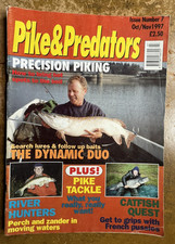 Pike and Predators magazine - October/November 1997 (Catfish, Tigerfish, Zander)