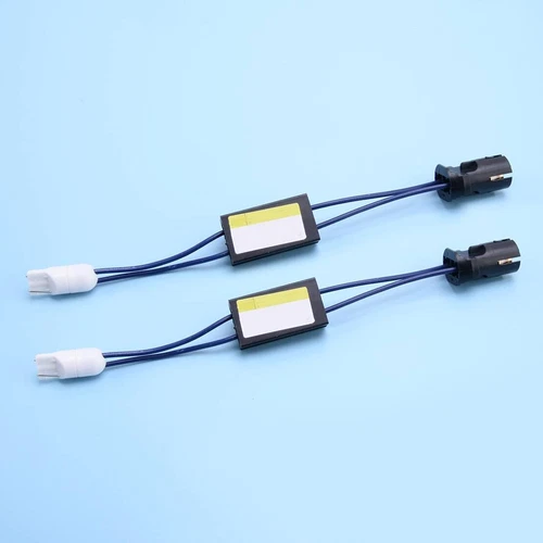 2x T10 501 194 W5W LED Light Bulb Load Resistor Wiring Canceller Decoder A4