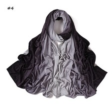 Long Headscarf Shawl Wrap Scarves Women Hijab Muslim Turban Rhinestone 170 70Cm