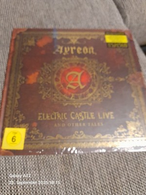 AYREON ELECTRIC CASTLE LIVE LTD ARTBOOK, 2CD 2DVD 1 BLUERAY ARTBOOK IMP. NEW OVP