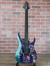 Schecter USA Custom Shop Sunset Extreme 6 Stabilized Top - Ebony Fretboard