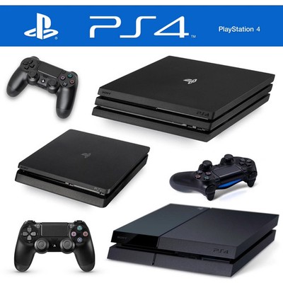 Sony Playstation Ps4 Pro Slim Fat Ps Console With Controller