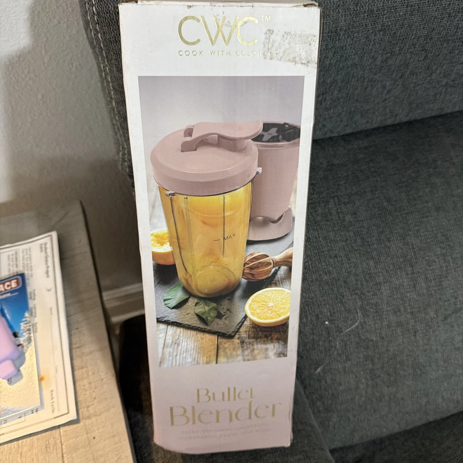 CWC Bullet Blender 24oz Capacity 6-Tip Blade Leak Proof Lid 600W BPA Free NEW
