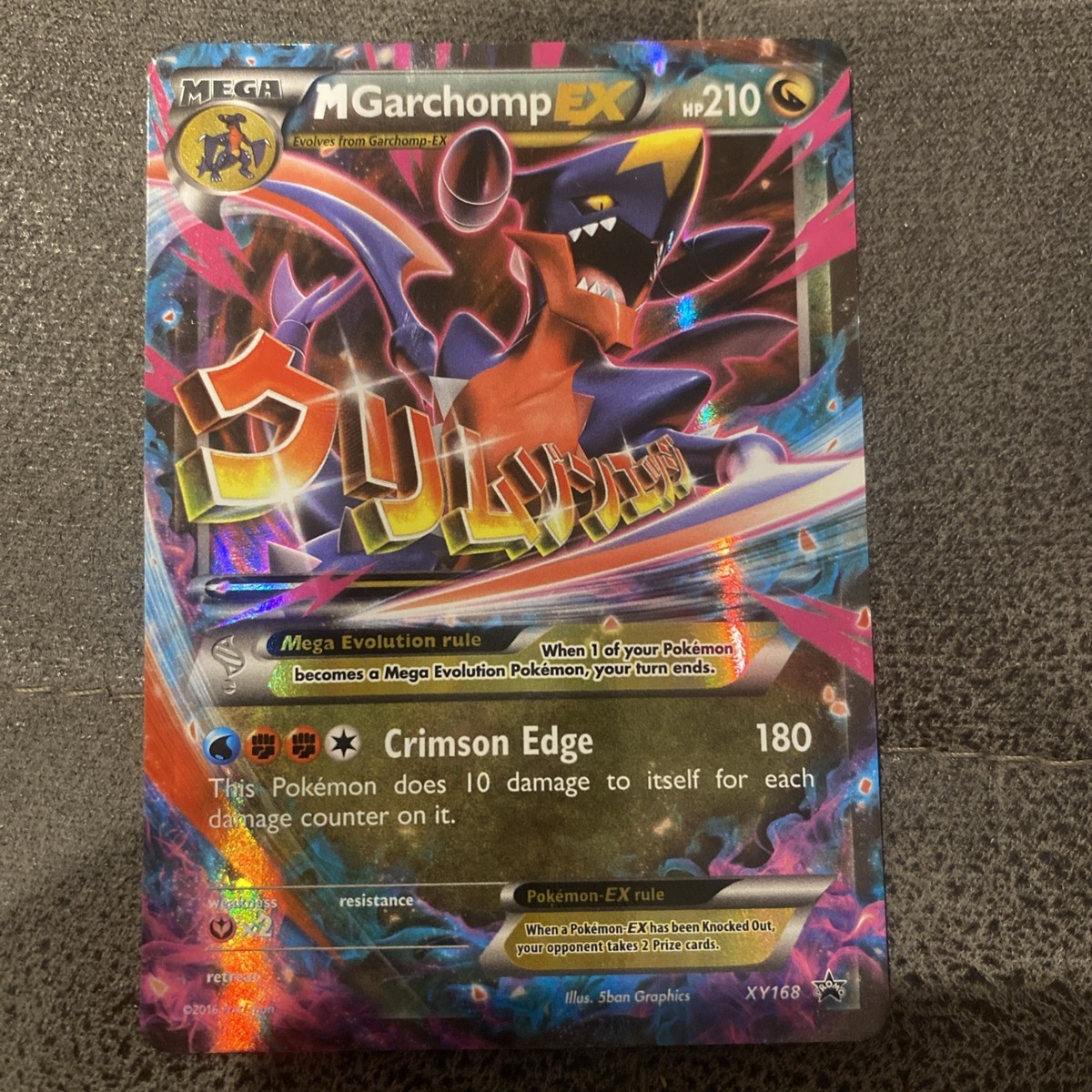 M Garchomp EX XY168 XY Promos Holo Mega NM | eBay