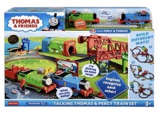 Thomas  Friends Talking Thomas  Percy Engines with Track, Sounds  Phrases Set