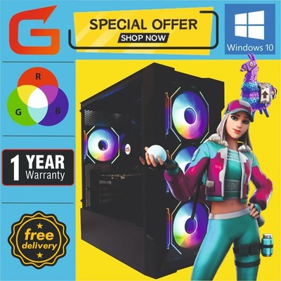 GAMING PC CORE I5 16GB RAM 500GB HDD 120GB SSD 2GB GT710 WINDOW 10 KOSTENLOSE LIEFERUNG