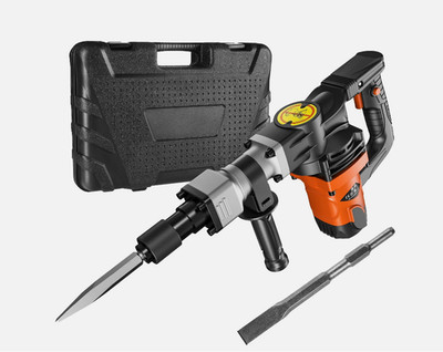 Demolition Jack Hammer Concrete Breaker 1400W Electric Hammer 2 Chisel Bit 2900