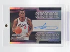JALEN DUREN 2024 PANINI PRIZM BLACK SENSATIONAL SIGNATURES SILVER PISTONS Q7421