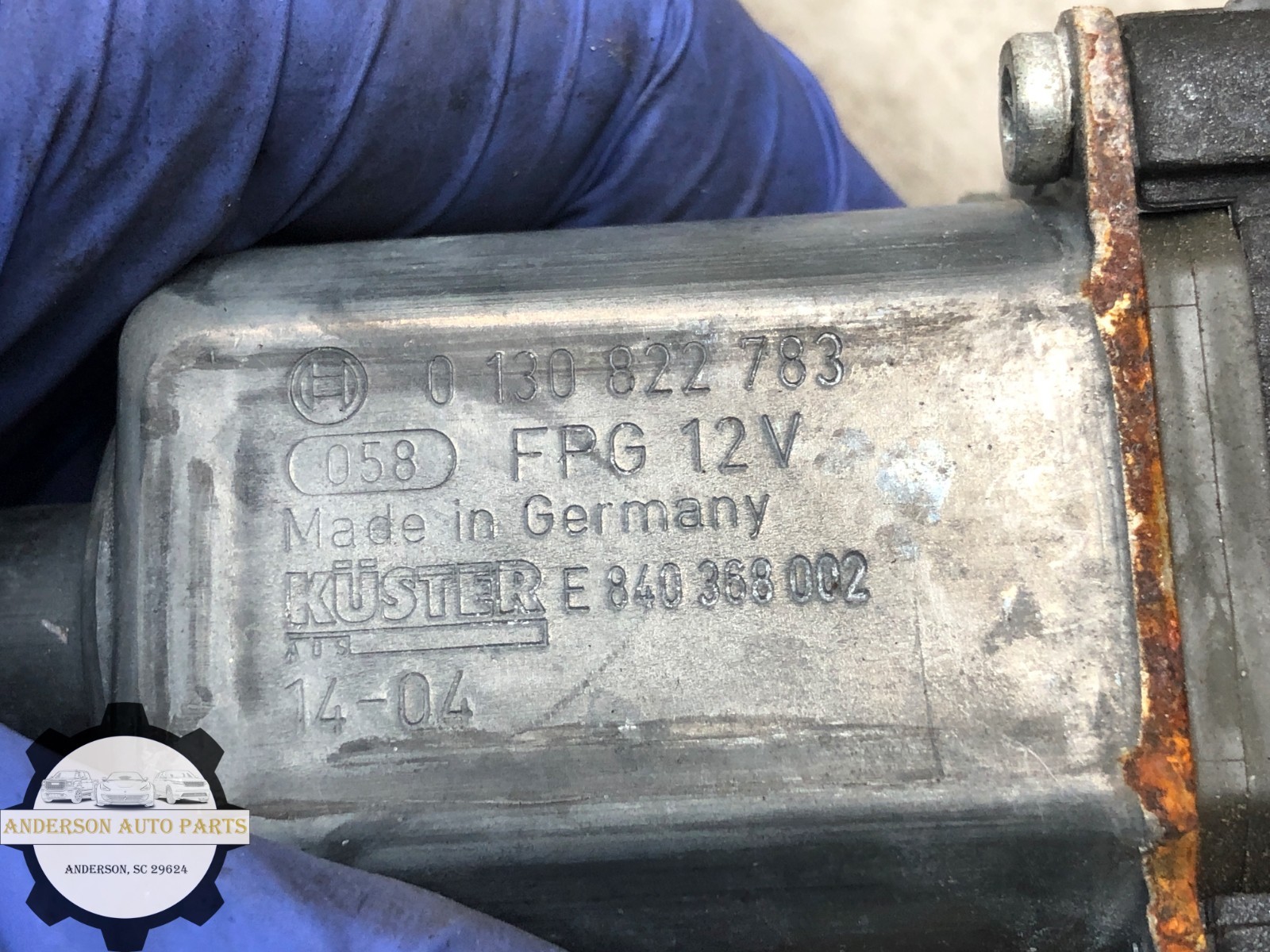 2014-2022 MASERATI QUATTROPORTE RIGHT PASS REAR DOOR WINDOW REGULATOR MOTOR OEM