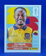 2026 Panini FIFA World Cup Sticker John Yeboah #ECU 14 - Ecuador