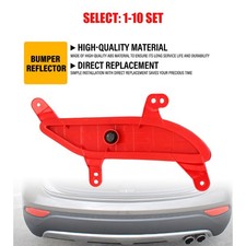 For Hyundai Santa Fe Sport 13-16 Rear Left Bumper Reflector Light Set Red 1-10x For Hyundai Santa Fe Sport 13-16 Rear Left Bumper Reflector Light Set Red 1-10x