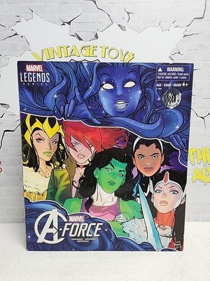 2016 Hasbro Marvel Legends Series Toys R Us Exclusive A-force Heroines Woman...