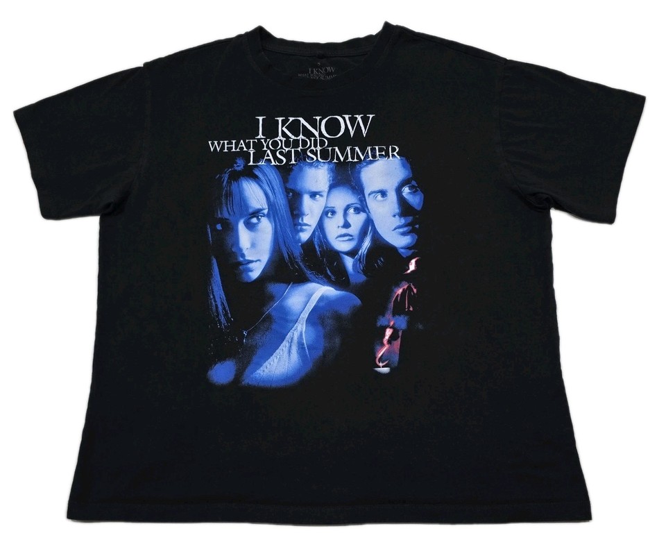 I Know What You Did Last Summer T-shirt Womens Size S (Fit L) Oversized Box Fit