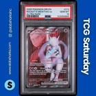 2025 POKEMON DESTINED RIVALS #213/182 TEAM ROCKET'S MEWTWO EX ULTRA RARE PSA 10