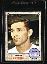 1968 Topps Bobby Locke    #24 California Angels L1