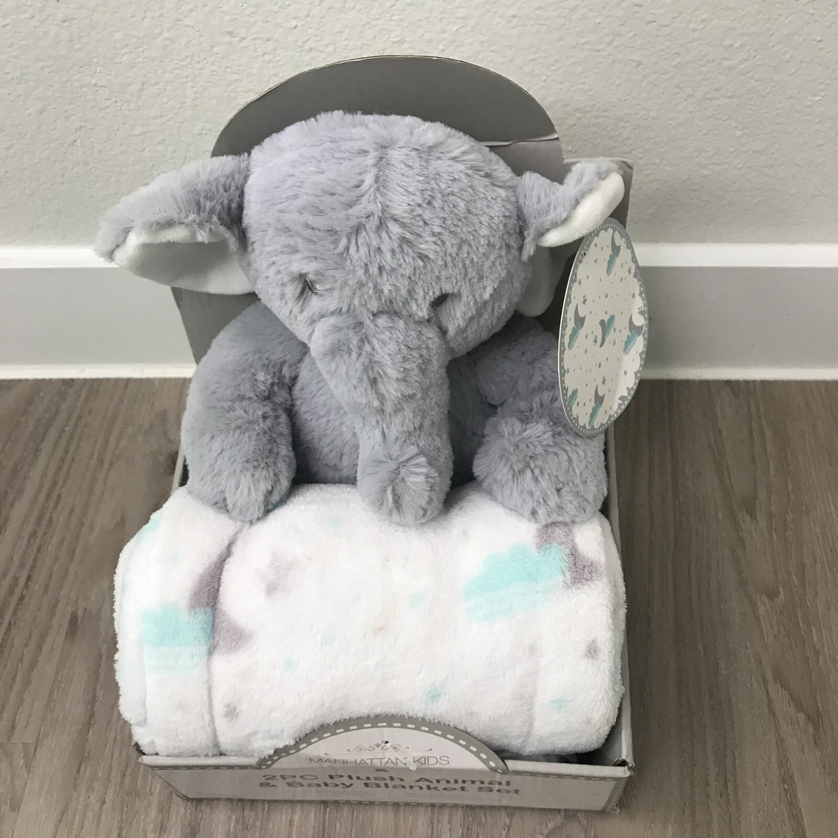 Manhattan Toy Brights Elephant Stuffed Animal - Soft Plush Toy For Kids & Elephant Lovers, 10 Inches - View #6