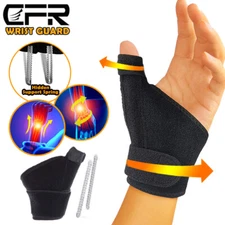 Wrist Brace Support Thumb Spring Hand Compression Gloves Carpal Tunnel Arthritis
