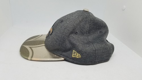 Men's New Era Graphite New Orleans Saints NFL Spotlight 9FIFTY Snapback Youth - Picture 8 of 10