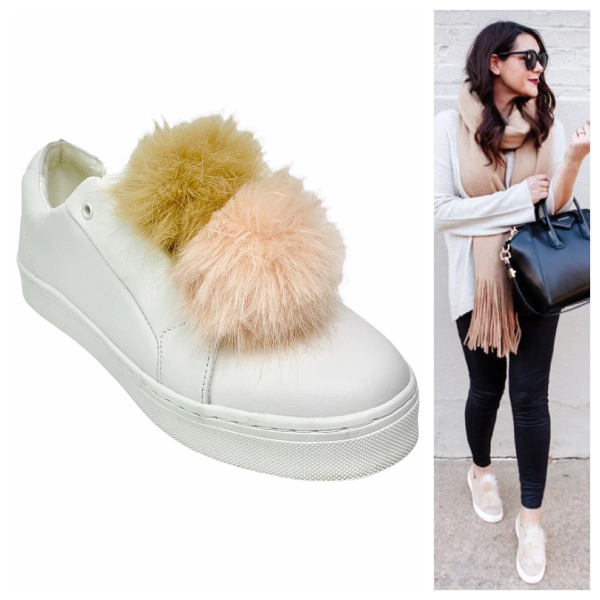 Sam edelman sneakers with pom pom new arrivals