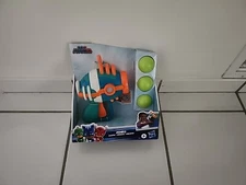 Hasbro PJ Mask Romeo Blaster Ball Launcher for Kids w 3 Balls Play Sounds Lights
