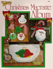 Craft Books: 405 Christmas Macrame Album Holiday Patterns