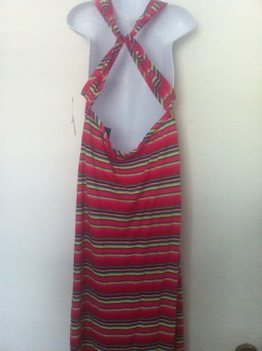 Ralph Lauren Girls Tank Maxi-Dress Pink Striped Size XL (16) NWT - Picture 7 of 7