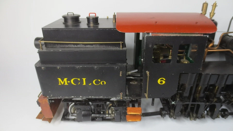 Eigenbaumodell G US-Waldbahn-Dampflok "Two Truck Shay" Spur G Unikat CH23187 - Bild 4 von 4