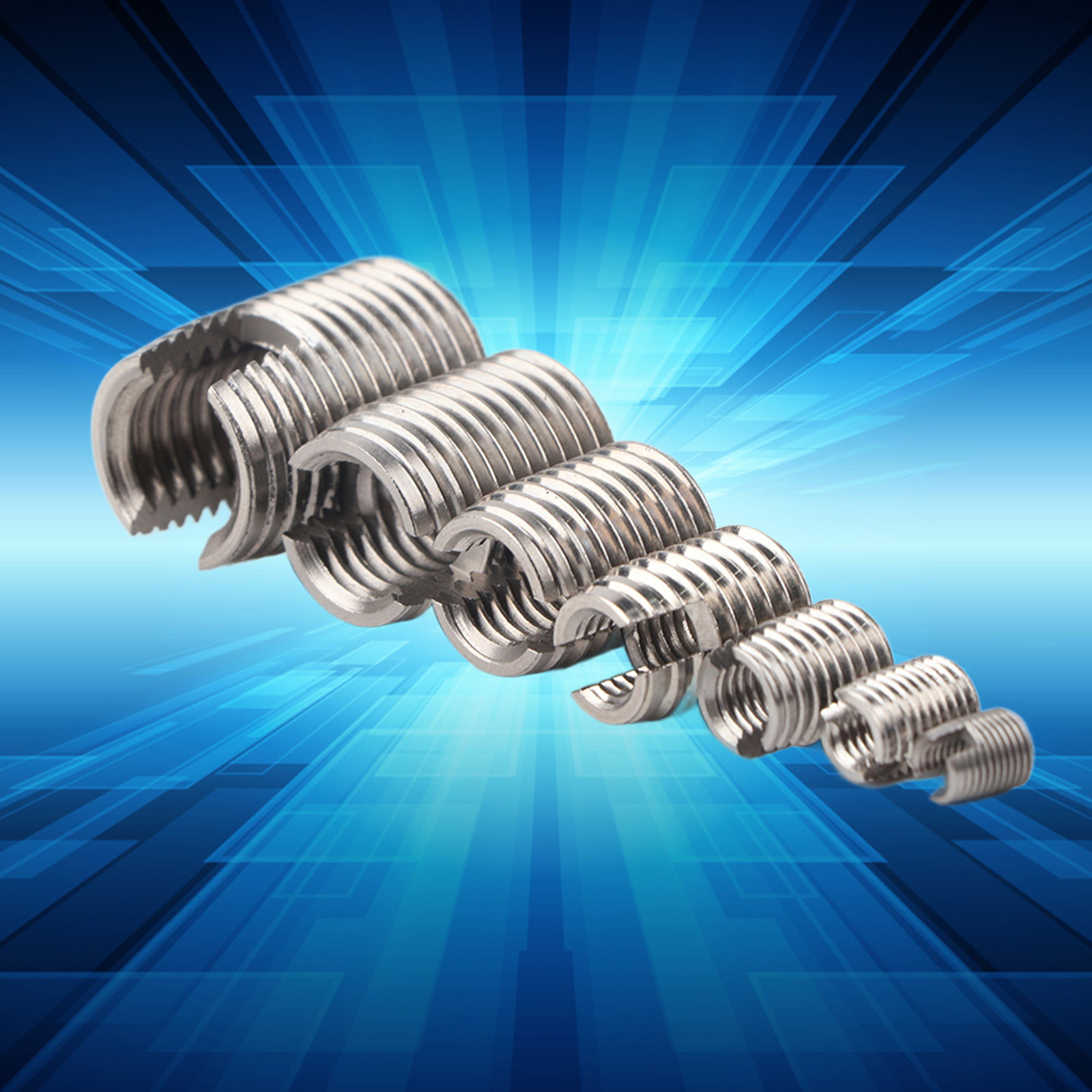 50Pcs Inner Thread Self Tapping Thread Inserts Set Thread Reinforce ...