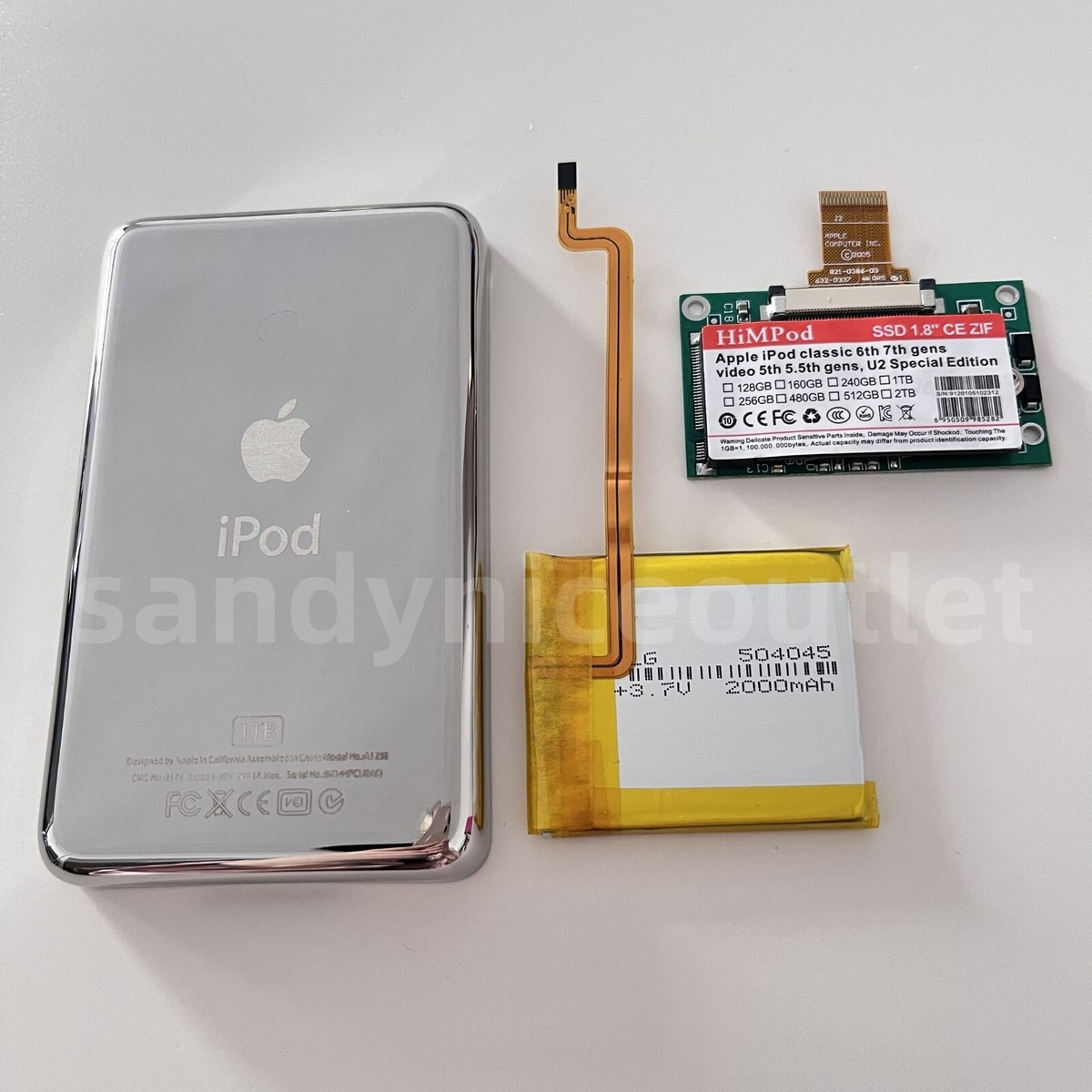 iPod Classic 第6.5世代SSD化256GB 電池新品|オーディオ機器 iPod Classic 第6.5世代SSD化256GB 電池新品|オーディオ機器