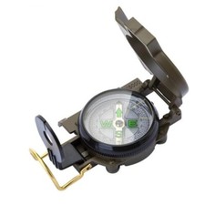 Compass Lensatic  Lens Outdoor Survival Army Mini Camping Hiking Pocket