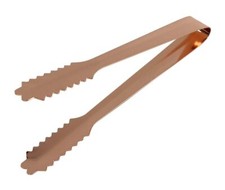Beaumont Ice Tongs - Stainless Steel Copper Plated 7'' (3890)