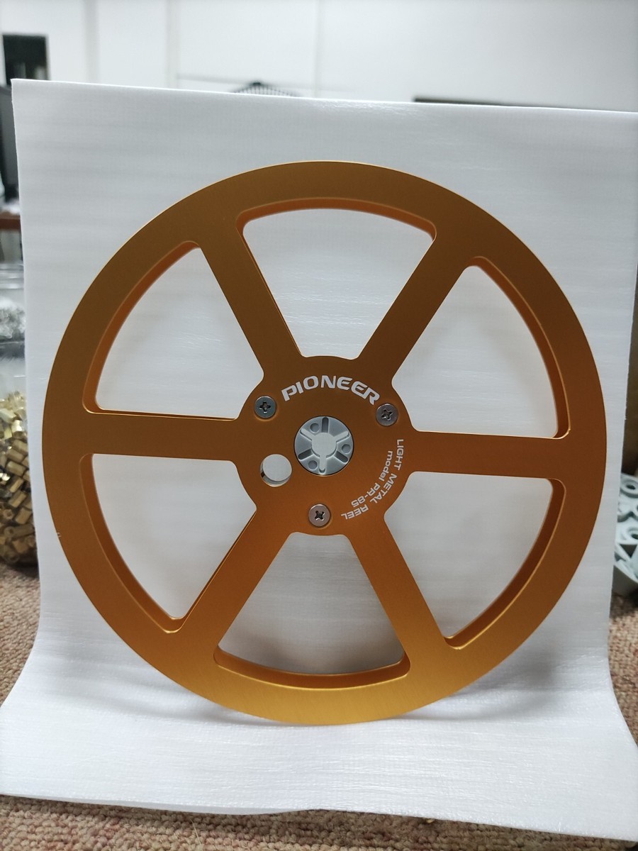 2X 7'' Pioneer Silver PR-85 Aluminum Reel to Reel RT-707 909 Empty