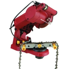 Electric Chain Saw Sharpener Grinder Chainsaw Mount to Bench Wall Vise Free Ship