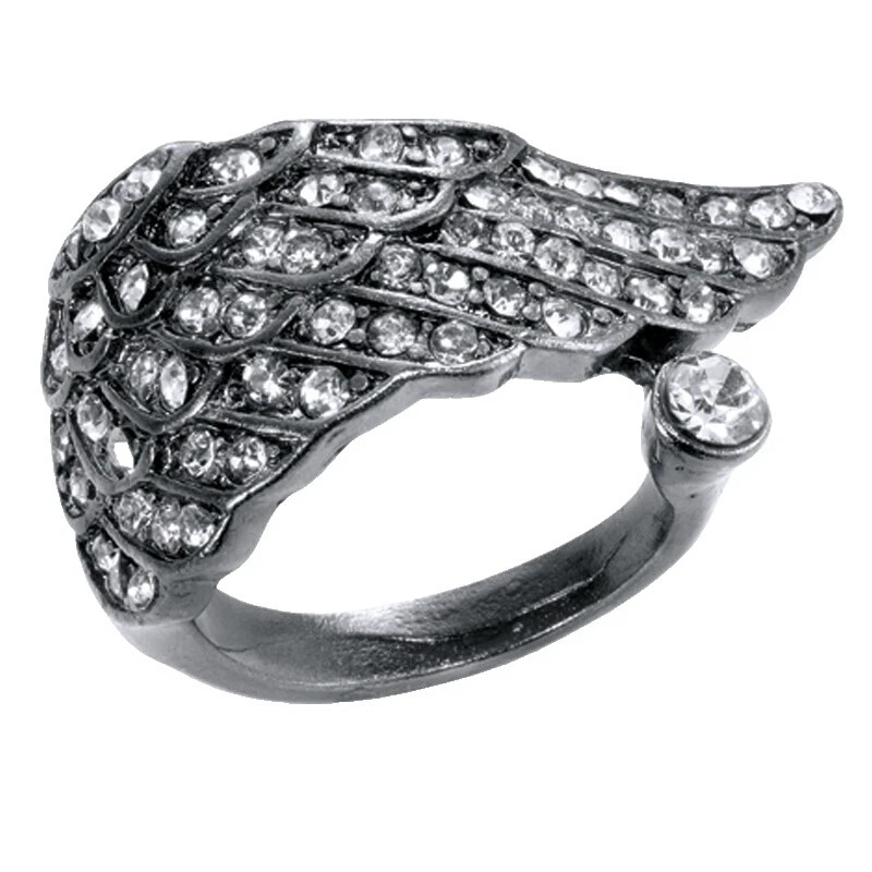 Hematita Anillo de 9 Anillos de Moda