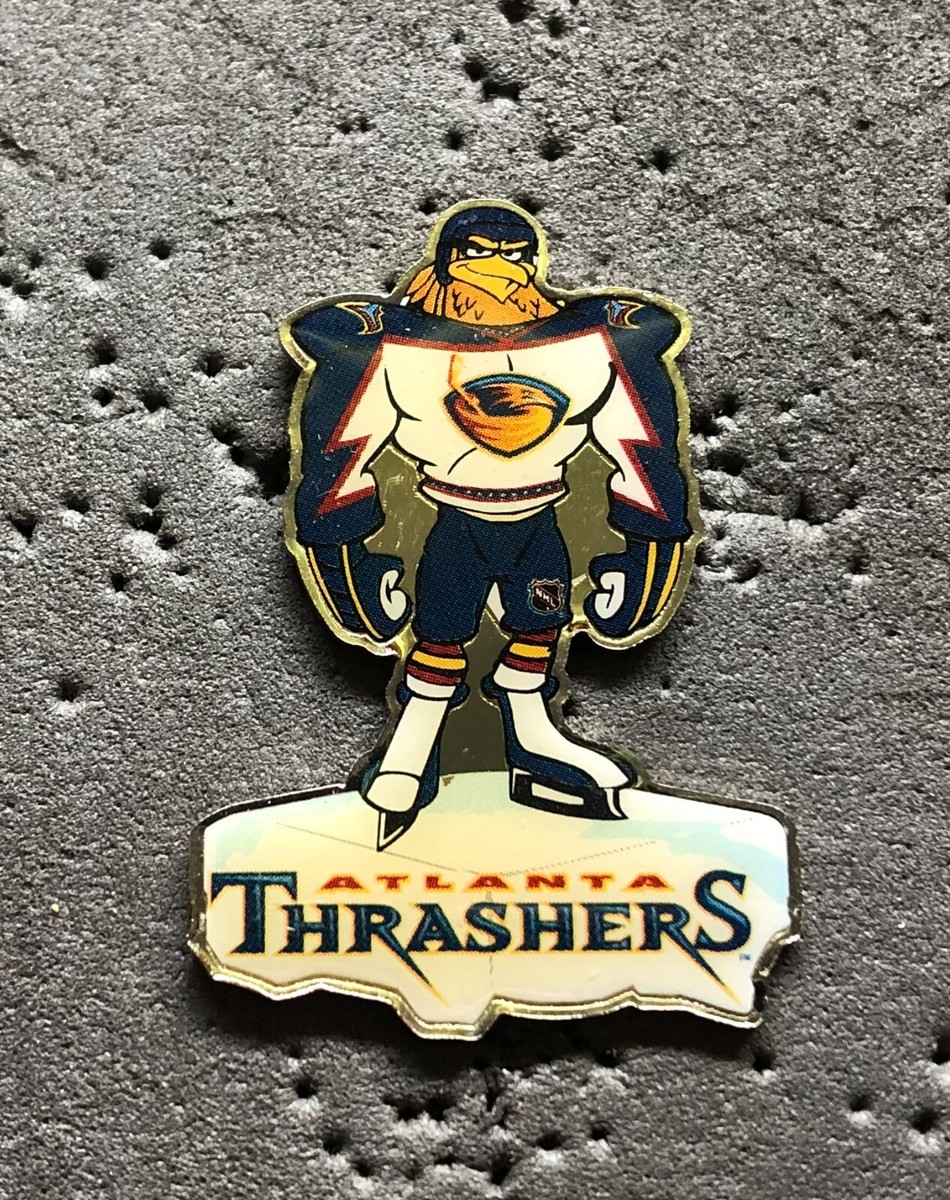 Mascot Thrashers Hockey Team Atlanta Thrashers Mascot NHL Hockey Pin